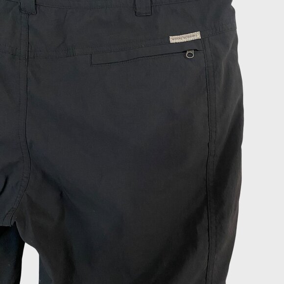 Royal Robbins Discovery Bermuda Shorts Black Women's 10 Hiking Outdoors UPF-50 - Picture 7 of 10